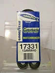 Goodyear 13AV0840 Gatorback V-belt Matchmaker 17331. Fixed Price $16.10.