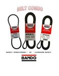 Drive Belt Kit Fits Hyu Accent 2001-2005 1.6L Alternator/acompre/power Steering. Fixed Price $32.95.