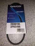 Serpentine Belt-superseded By 3PK502EE Dayco E030195. Fixed Price $16.13.