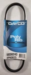 Dayco Poly Rib 5030243 Serpentine Drive Belt Oem 3PK0615 Quiet Design Usa. Fixed Price $12.00.