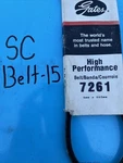 Gates High Performance V-belt 7261, Fits Various Audi Models. Fixed Price $10.80.
