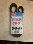 Dayco 5060695 New Genuine Poly Cog 6PK1765 Belt Old Stock, Not Dry Rotted. Fixed Price $16.24.