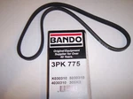 Bando Rib-ace Serpentine Belt 3PK775 Made The Usa. Fixed Price $8.95.
