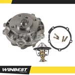 Water Pump W/ Thermostat Assembly For Buick Chevrolet Malibu Oldsmobile Pontiac. Fixed Price $32.50.