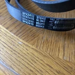 Dayco Driverite 950K6 Fits Isuzu Hombre Chevrolet S10 Section Micro Rib Belt. Fixed Price $25.00.