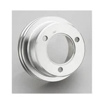 March Crankshaft Pulley V-belt 2-GROOVE 5.5" Aluminum Clear Powdercoated Ford Sb. Fixed Price $128.98.