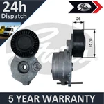 Gates Tensioner Pulley Fits Touareg Q7 Q5 A7 A6 A5 A8 Macan Cayenne. Fixed Price $94.41.