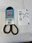 Dayco Top Cog Gold Label Standard Accessory Drive Belt, 17430. Fixed Price $9.00.