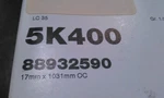Acdelco 5K400, 88932590, 40" Long, 5-RIB Belt. Fixed Price $23.95.