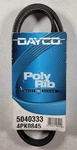 Serpentine Drive Belt Dayco 5040333 Oem 4PK0845 Quiet Design Poly Rib Usa. Fixed Price $15.00.