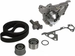 Engine Timing Belt Kit With Water Pump Gates TCKWP323. Fixed Price $245.98.