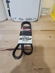 Serpentine Belt-automotive V-ribbed (standard) Roadmax 4K476AP. Fixed Price $11.93.