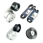 Range Rover Sport LR3 Primary + Secondary Drive Belts Tensioners Idler Pulley. Fixed Price $178.95.
