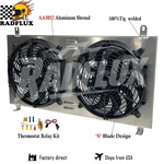 Fits Honda Integra Acura Rsx Type-r DC5 K20A 2.0L 2002-2006 Mt Shroud 2X12"FANS. Fixed Price $248.00.