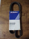 New--serpentine Belt-standard Acdelco 6K500 88932686. Fixed Price $14.95.