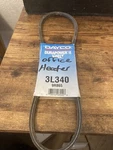 Dayco 3L340 Accessory Drive Belt - 3/8" X 34". Fixed Price $16.00.