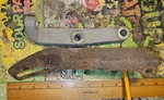 1963 64 Cadillac Deville 390/429 Alternator Upper & Lower Mounting Bracket. Fixed Price $109.88.