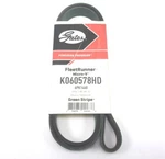 K060578HD New Gates Serpentine Heavy Duty Micro-v Belt 6PK1468 58-3/8" X 13/16". Fixed Price $29.97.