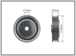 Caffaro 378-99 Deflection/guide Pulley, V-ribbed Belt For Honda, Rover, Subaru. Fixed Price $20.86.
