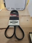 Gates Roadmax 5K510AP Serpentine Belt. Fixed Price $13.50.