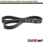50.49 Serpentine Belt Ford Aerostar 86-91 Hyundai Elantra 11-15 Kia Forte. Fixed Price $13.85.