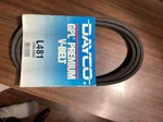 Dayco L481 Utility V-belt, Premium, Gpl 13RL2060 Nos. Fixed Price $15.00.