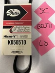 Serpentine Belt-premium Oe Micro-v Gates Standard K050510. Fixed Price $9.90.
