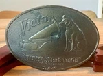 Victor Brass Belt From Lewis Buckles Chicago. Fixed Price $13.50.