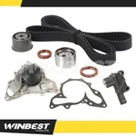 Timing Belt Kit Water Pump W/hydraulic Tensioner Fit For 02-06 Hyundai Kia 3.5L. Fixed Price $74.50.