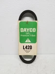 L420 Dayco Gpl Premium V-belt 20" X 1/2"- 4L200. Fixed Price $15.71.