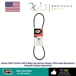 Gates 1350 Truflex Fhp V-belt Low Horse-power Oil & Heat Resistant Smooth. Fixed Price $19.99.