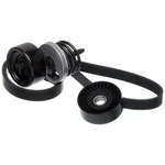Gates 90K38123D Complete Serpentine Belt Drive Component Kit. Fixed Price $151.23.
