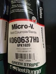 New Gates K060637HD Green Stripe Heavy Duty Serpentine Belt 13/16" X 64-3/8". Fixed Price $30.00.
