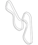 Genuine Subaru Serpentine Belt 809221180. Fixed Price $48.83.