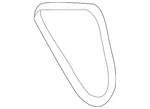 Genuine Nissan Accessory Drive Belt 02117-90513. Fixed Price $46.70.