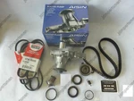 Aisin Water Pump Timing Belt Thermostat Kit (93-97 For Toyota Corolla 1.8L 7AFE). Fixed Price $229.83.