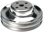 Trans-dapt 8301 65-66 Ford 289 Water Pump Pulley Chrome Grv. Fixed Price $78.26.