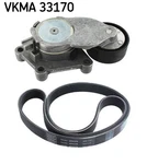 Vkma 33170 Skf V-ribbed Belt Kit For Citro N. Fixed Price $48.74.