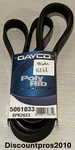 Dayco 5061033 Serpentine Belt Mitsubishi Am General 1994-2017. Fixed Price $30.00.