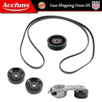Serpentine Belt Drive Component Kit 90K-38274A For F-150 Lincoln 2005-2009 2010. Fixed Price $57.91.