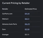 Serpentine Belt Lexus Es Gs Is Rc Rx Toyota Avalon Camry Highlander RAV4 Sienna. Fixed Price $18.00.