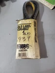 Dayco 6939/BX36 Industrial/agricultural Belt-new Old Stock. Fixed Price $12.00.