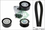 Ina V-ribbed Belt Set Fits Mercedes C-class E-class Slk. Fixed Price $197.09.