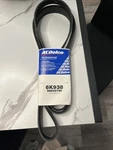 Brand New Ac Delco Ribbed Belt With Advanced Technology Item Number Is 6K938. Fixed Price $39.00.