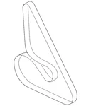 Genuine Bmw Serpentine Belt 11-28-7-631-824. Fixed Price $54.18.