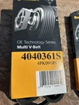 Continental Multi-v-belt 4040361S 4PK0918S. Fixed Price $16.50.
