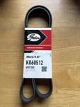 Serpentine Belt-premium Oe Micro-v Gates K060512. Fixed Price $27.50.