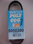 Serpentine Belt Dayco 5050200 5PK0510 Poly Cog. Fixed Price $8.50.