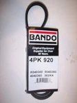 Bando Serpentine Belt 4PK920 Rib Ace Made The Usa. Fixed Price $7.95.