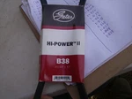 Gates Hi Power B38 Drive Belt. Fixed Price $8.99.